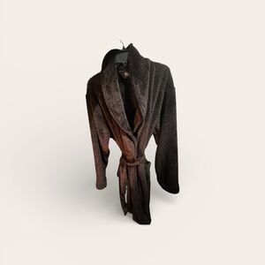 Elegant Brown Men’s Robe